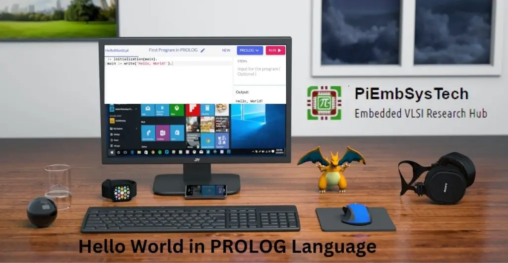 Hello World in Prolog Language - PiEmbSysTech